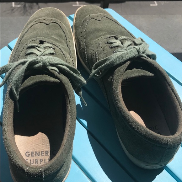 Generic Surplus Olive Green Shoes - Picture 2 of 4